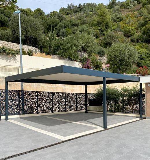 Carport alu personnalisable par Cauchi Design Marseille