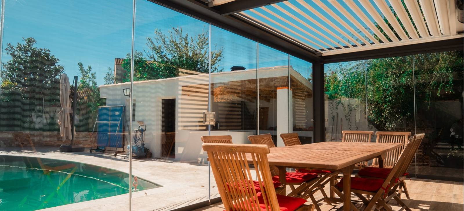 rideaux de verre sunflex