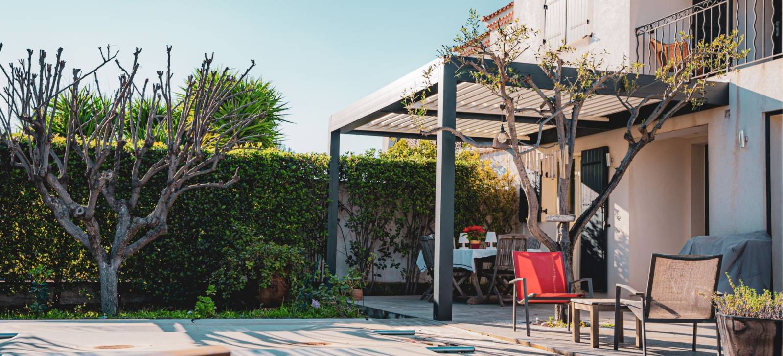 aménagement terrasse pour l'été Cassis
