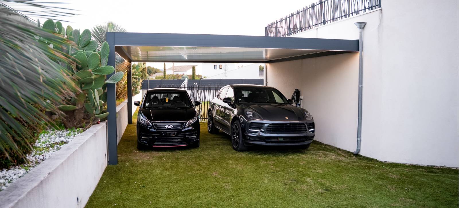 carport 2 places pour deux voitures à Marseille