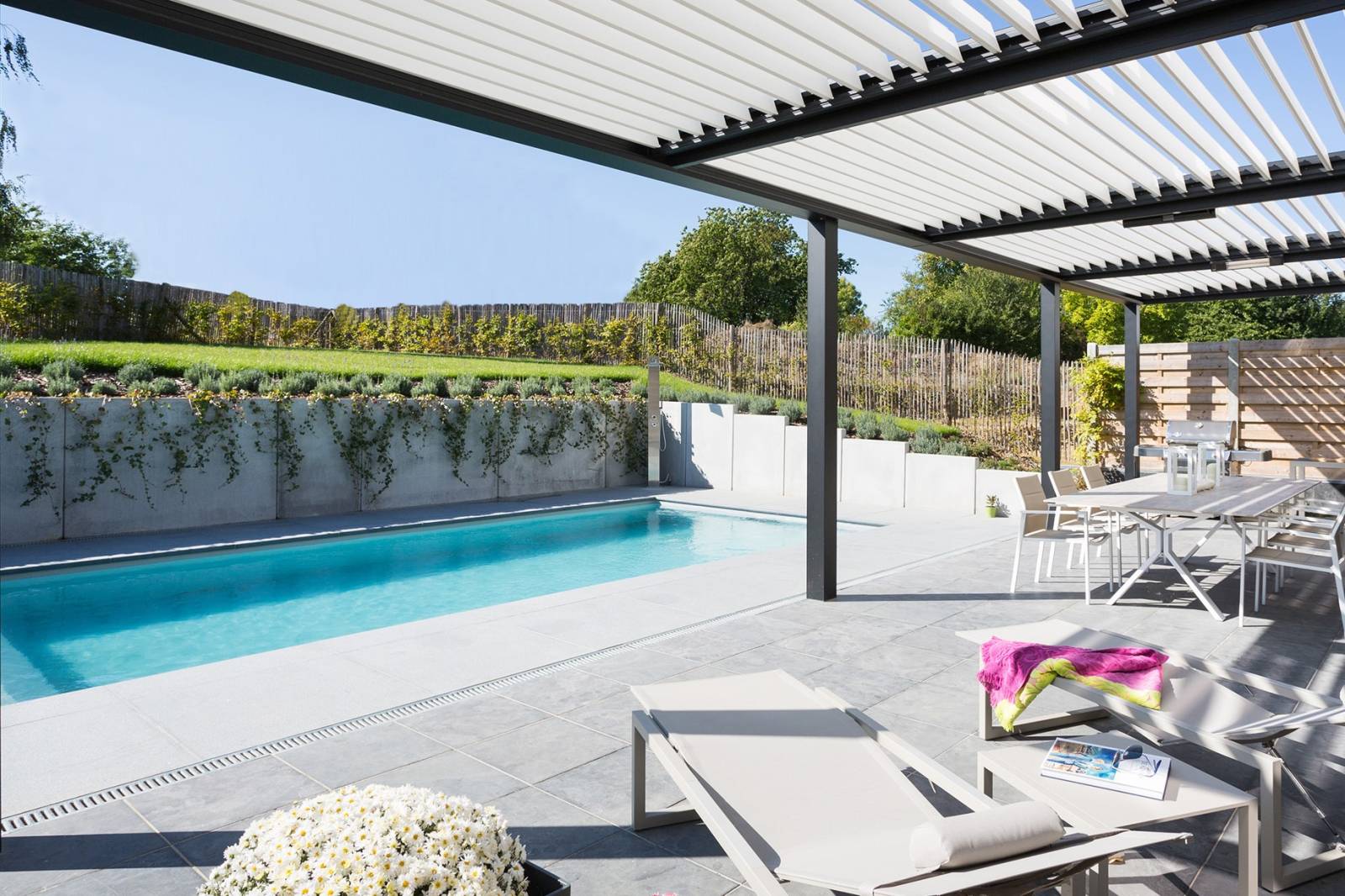 Evacuation eau de pluie pergola marseille