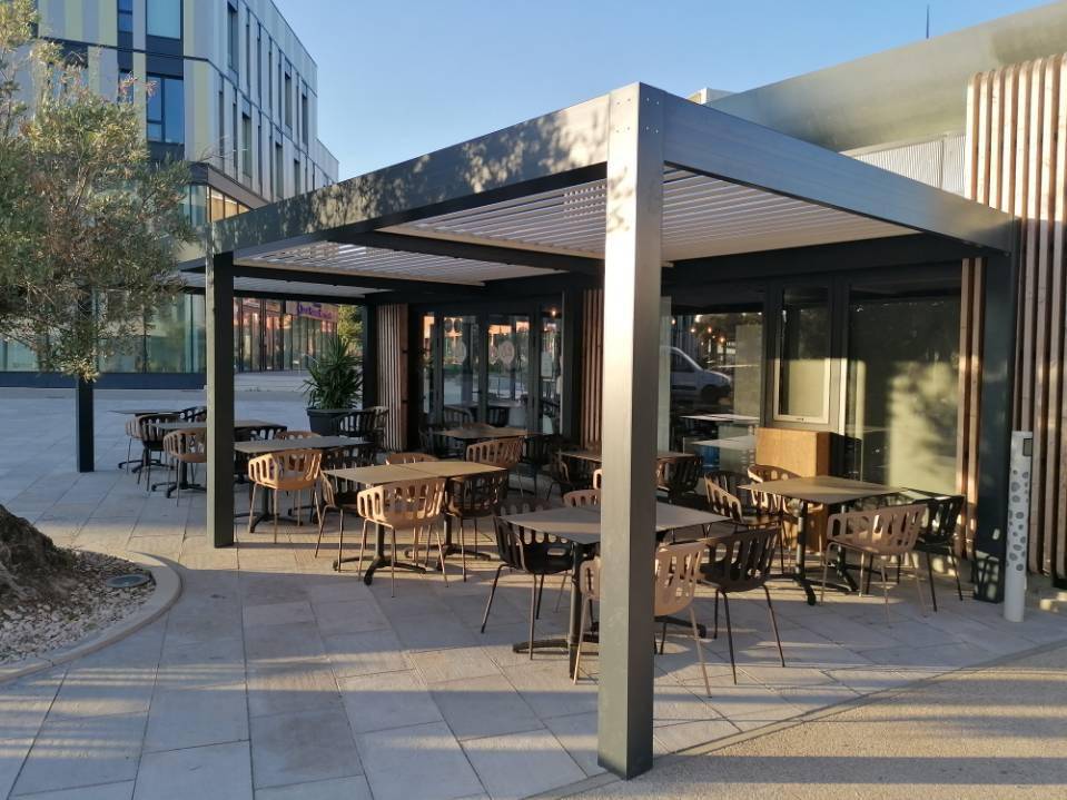 pergola pour restaurant