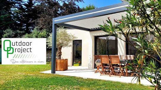 Pergola bioclimatique à anger 