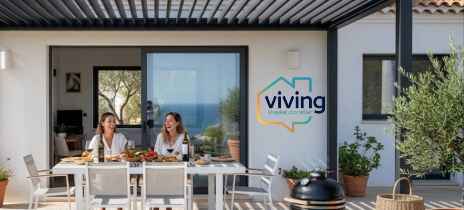 pergola salon viving