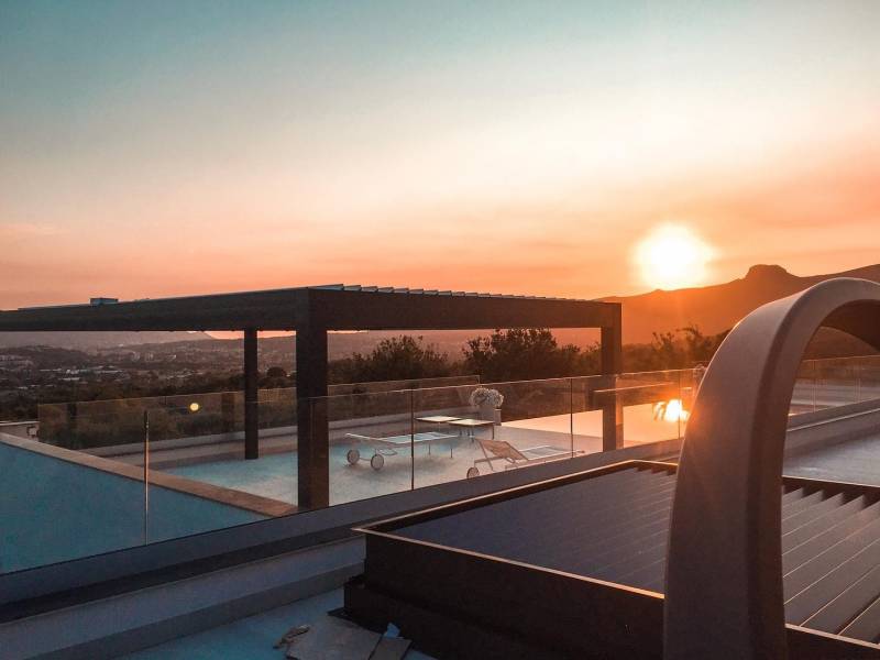 Pose pergola villa Marseille