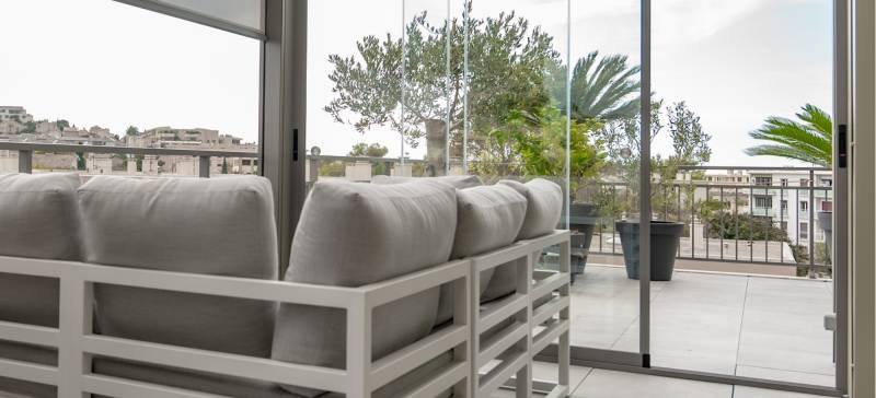 pergola avec rideaux de verre sunflex