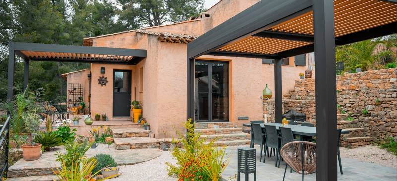 pergola effet bois marseille