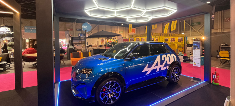 stand cauchi design et alpine salon piscine et jardin