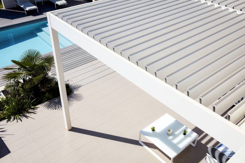 Prix d'une pergola en aluminium