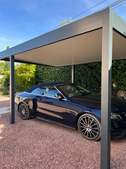 abri de voiture cauchi design 