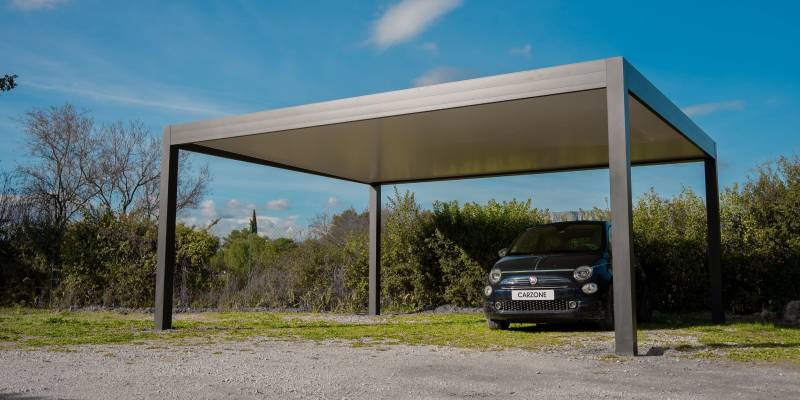 abri voiture en aluminium à Peynier