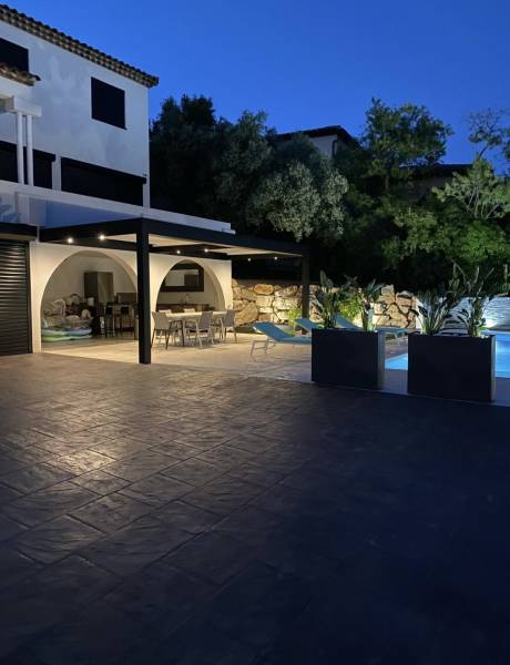 terrasse design pergola bioclimatique