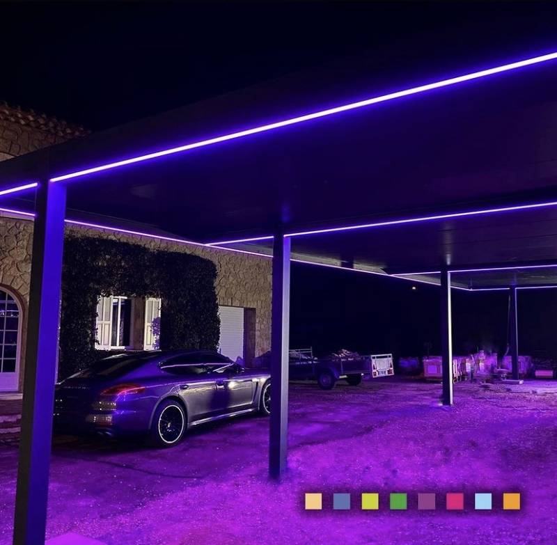 carport bandeau led