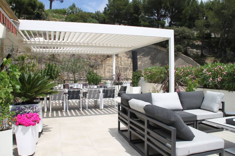 pergola bioclimatique alu