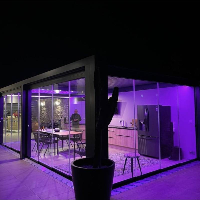 pergola avec fermeture