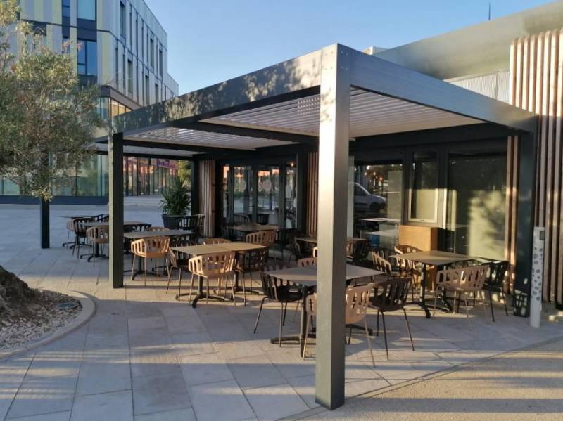 pergola pour restaurant