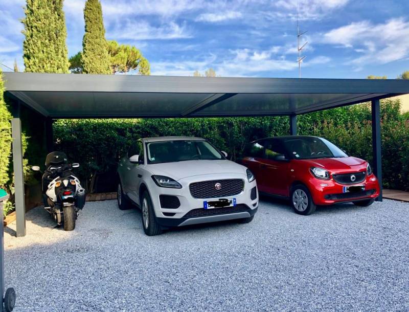 Carport en aluminium par Cauchi Design