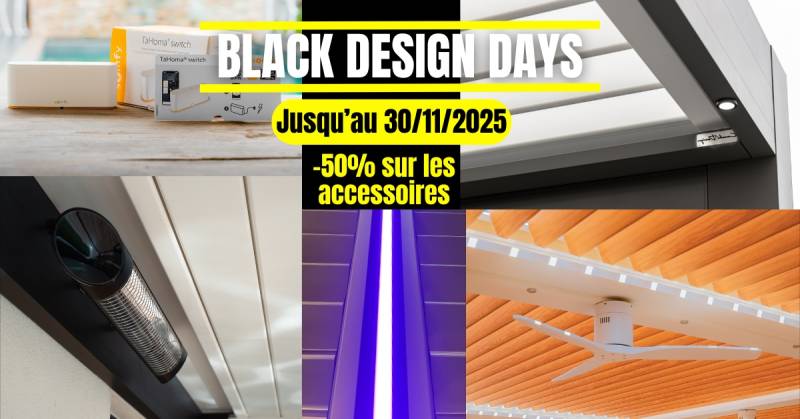 solde accessoires pergolas