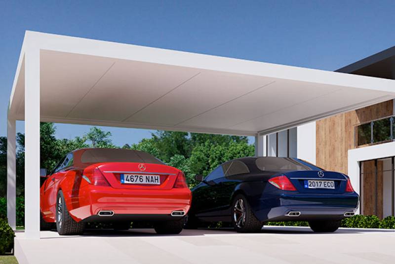 Carport abri par Cauchi Design à Pélissanne