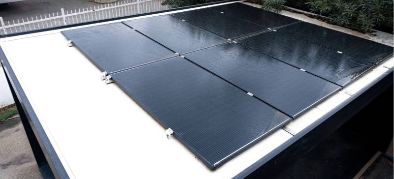 carport avec panneaux photovoltaïques Septèmes-les-Vallons