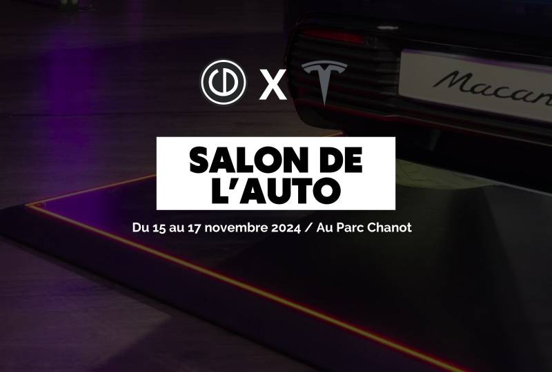 salon de l'auto tesla