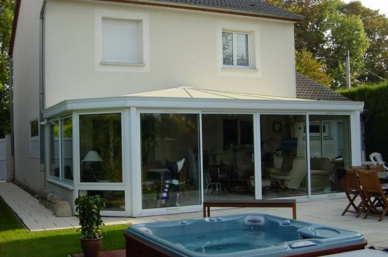 Agrandir maison moderne avec véranda