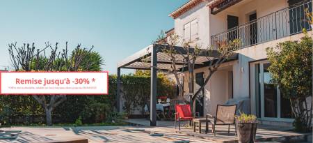 Cauchi Design -  Devis personnalisé pour la conception d'un pool house en aluminium bas carbone pour la terrasse d'une villa à Allauch 13190 près de Marseille